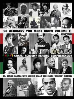 Paperback 50 Afrikans You Must Know: Kamali Academy Reading Comprehension Book