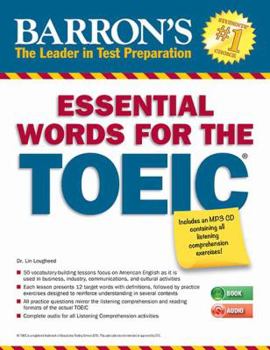 Paperback Essential Words for the Toeic with MP3 CD [With MP3] Book