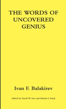 Paperback The Words of Uncovered Genius Book