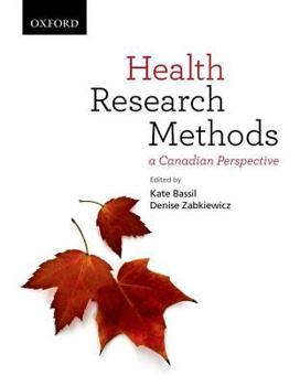 Paperback Health Research Methods: A Canadian Perspective Book