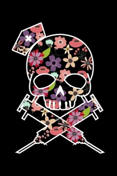 Paperback Composition Notebook: I'll Stab You Nurse Medical Skull Lined Notebook Journal 6x9 Book
