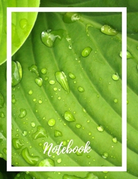 Composition Notebook: Lined Notebook Journal Paperback – Rainy Leaf – 120 Ruled Pages – Large (8.5 x 11 inches) – Back To School – Kids – Teens - ... – Diary – Planner – Composition - Songwriting