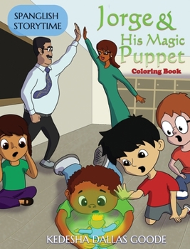 Hardcover Jorge & His Magic Puppet: Coloring Book