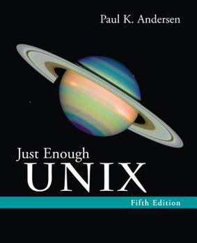 Paperback Just Enough UNIX Book