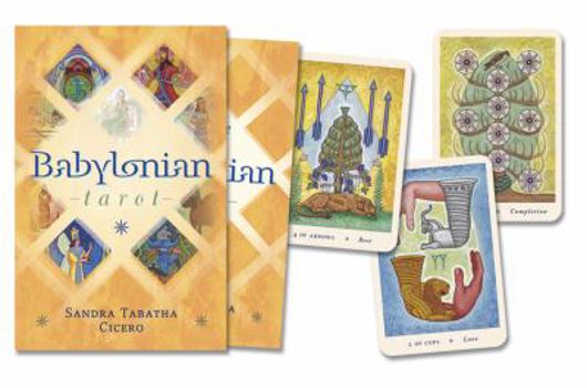 Paperback Babylonian Tarot Book
