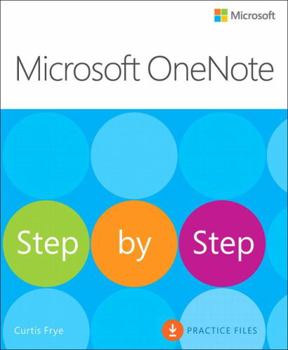 Paperback Microsoft Onenote Step by Step Book