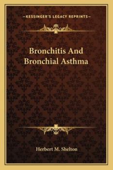 Paperback Bronchitis And Bronchial Asthma Book