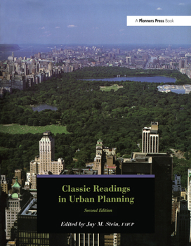 Hardcover Classic Readings in Urban Planning Book