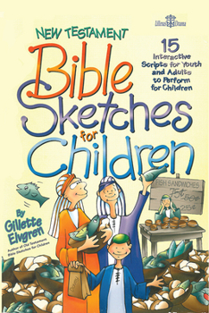 Paperback New Testament Bible Sketches for Children Book