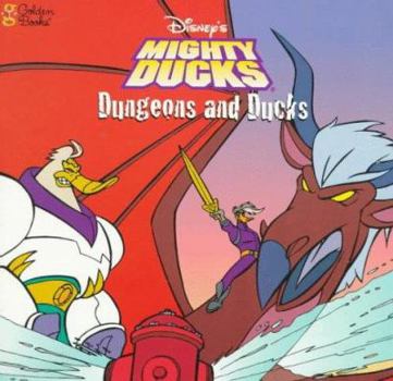 Paperback Disney's Mighty Ducks: Dungeons and Ducks Book