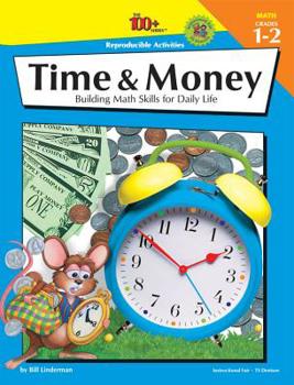 Paperback Time & Money, Grades 1 - 2: Building Math Skills for Daily Life Book