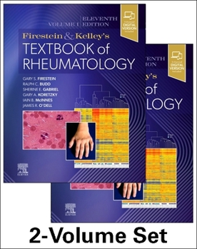 Hardcover Firestein & Kelley's Textbook of Rheumatology, 2-Volume Set Book