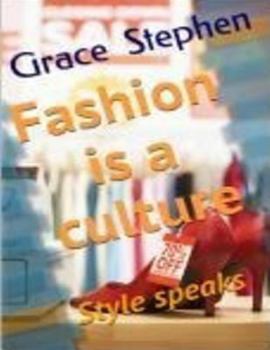 Paperback Fashion is a culture: Style speaks Book