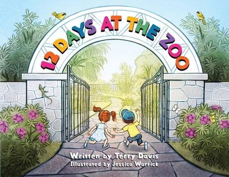 Paperback 12 Days at the Zoo Book
