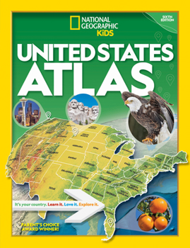 Paperback National Geographic Kids U.S. Atlas 2020, 6th Edition Book