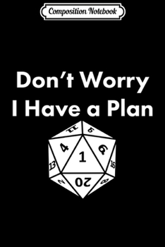Composition Notebook: Dungeons D20 Fail RPG Fumble Graphic  Journal/Notebook Blank Lined Ruled 6x9 100 Pages