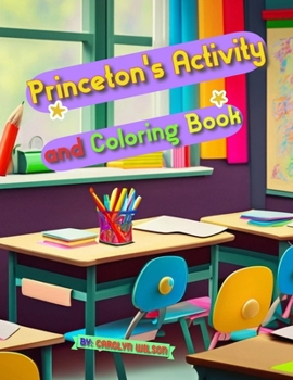 Paperback Princeton's Activity And Coloring Book