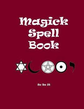 Paperback Magick Spell Book