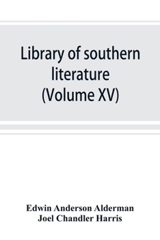 Paperback Library of southern literature (Volume XV) Book