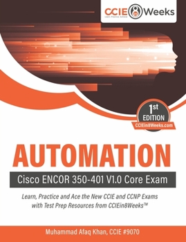 Paperback Automation: Cisco ENCOR 350-401 V1.0 Core Exam Book