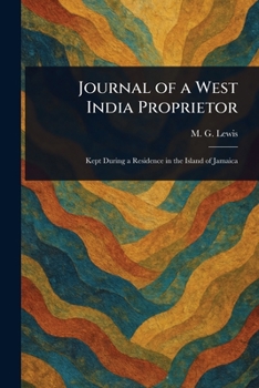 Paperback Journal of a West India Proprietor Book