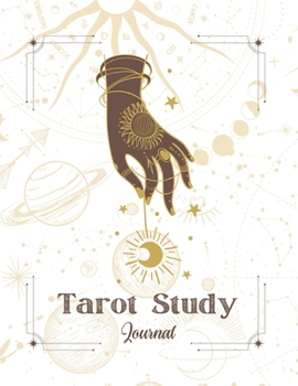 Paperback Tarot Study Journal: Learn Tarot Through Journaling Book