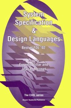 Paperback System Specification & Design Languages: Best of Fdl'02 Book