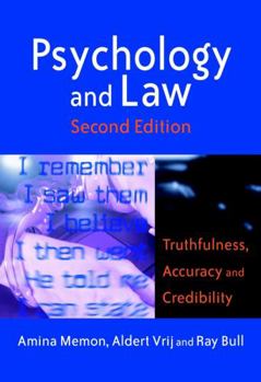 Paperback Psychology and Law: Truthfulness, Accuracy and Credibility Book