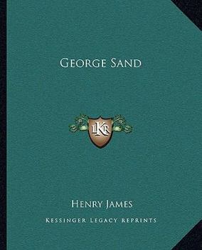 Paperback George Sand Book