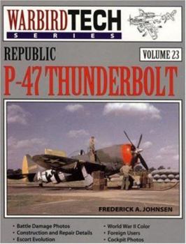 Paperback Warbird Tech V23 Republic P-47 Book