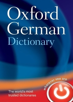 Hardcover Oxford German Dictionary Book
