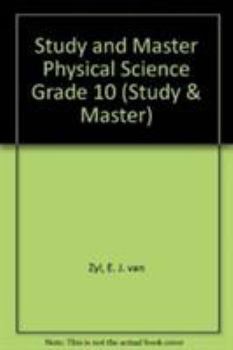 Paperback Study and Master Physical Science Grade 10 Book