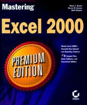 Paperback Mastering Excel 2000 [With Contains Tons of Valuable Excel Related Content] Book