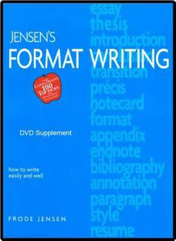 DVD-ROM Jensen's Format Writing DVD Supplement Book