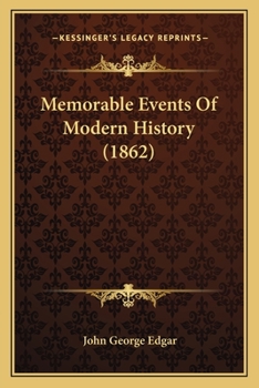 Paperback Memorable Events Of Modern History (1862) Book