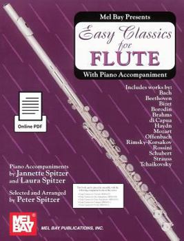 Easy Classics for Flute - With Piano Accompaniment
