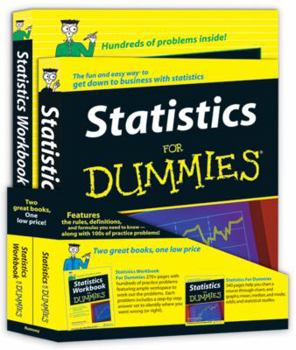 Paperback Statistics for Dummies [With Statistics Workbook for Dummies] Book