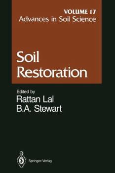 Paperback Advances in Soil Science: Soil Restoration Volume 17 Book