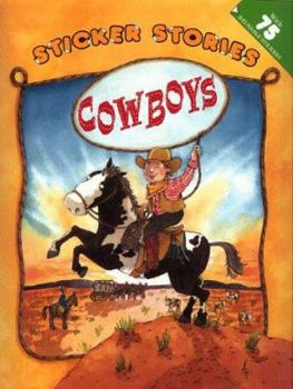 Paperback Cowboys [With 75 Reusable Stickers] Book