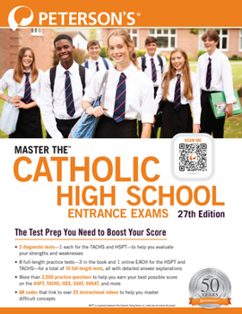 Paperback Master The(tm) Catholic High School Entrance Exams Book