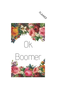 planner: 5 Year Monthly Calendar Book: ok boomer
