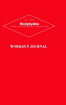 Hardcover Frank Abney Fitness Journal Book