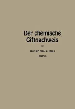 Paperback Der Chemische Giftnachweis [German] Book