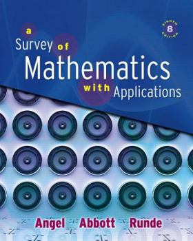 Hardcover A Survey of Mathematics with Applications Book