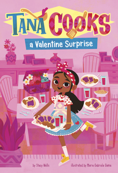 Hardcover Tana Cooks a Valentine Surprise Book