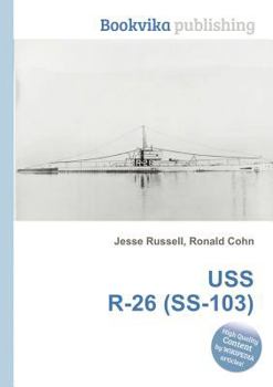 Paperback USS R-26 (Ss-103) Book