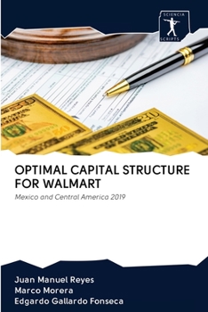Paperback Optimal Capital Structure for Walmart Book
