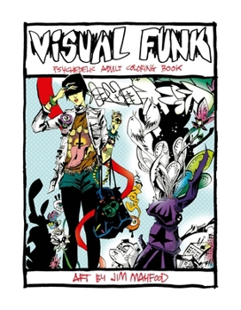 Paperback Visual Funk Street Art Adult Coloring Book