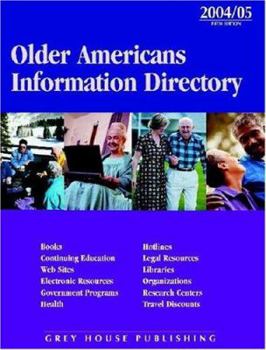 Paperback Older Americans Information Directory Book