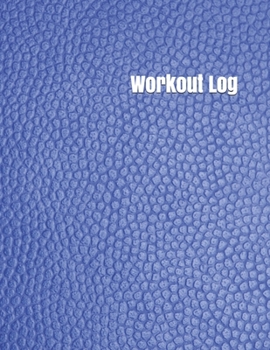 Paperback Workout Log: 8.5 x 11 fitness tracker for cardio running exercise and weight lifting Book